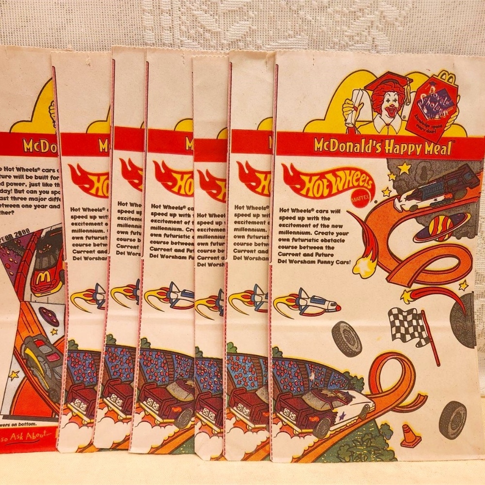 Vintage McDonald's Happy Meal Bags (7)